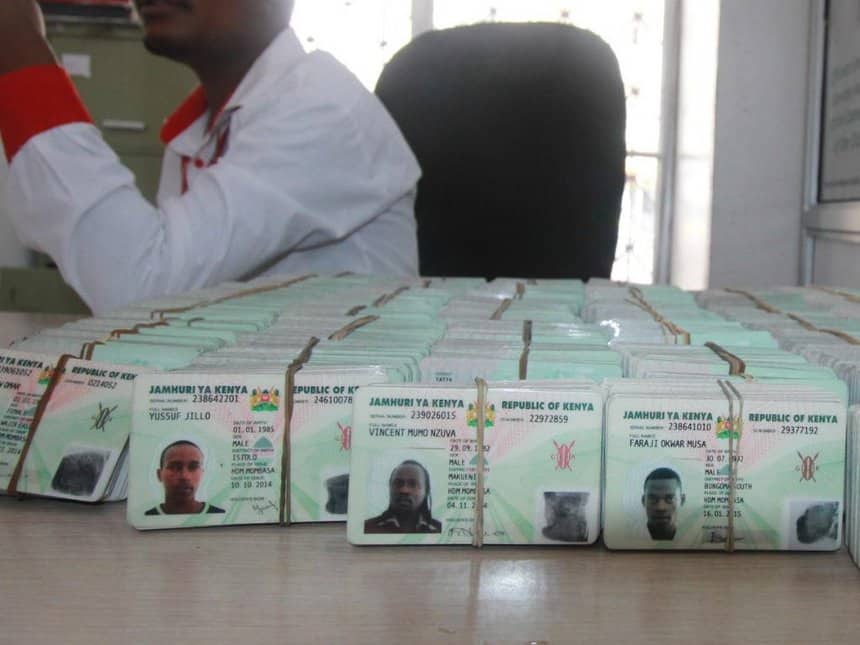 More Than 80,000 Uncollected ID Cards in Nyanza Raise Access Concerns