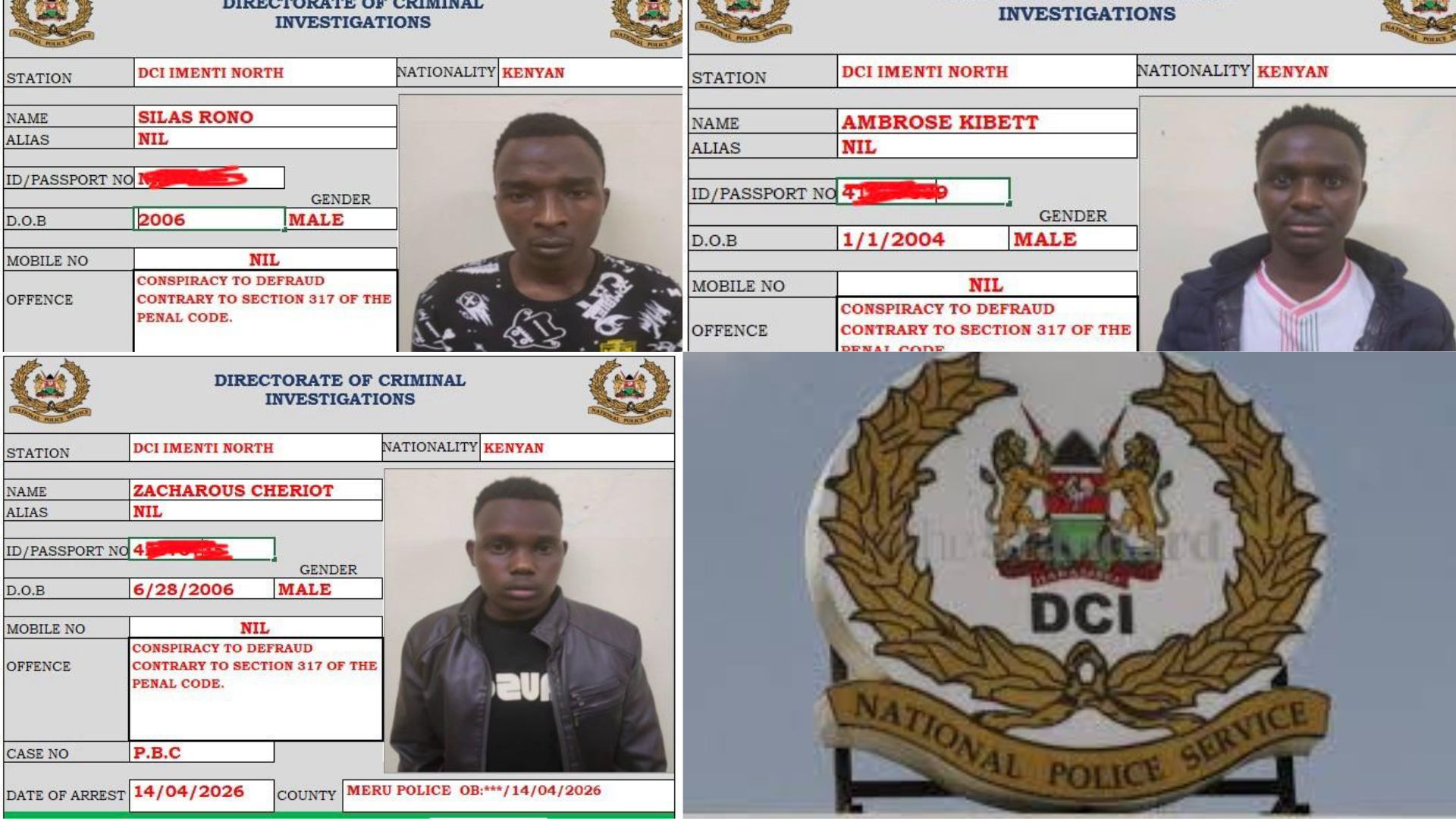 Kenya Detectives Dismantles Alleged SIM-Swap Fraud Ring in Meru Amid Rising Cybercrime Concerns